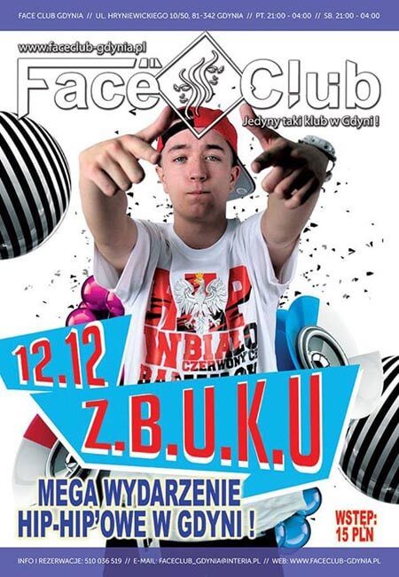 Face Club, Gdynia - Koncert Z.B.U.K.U (12.12.2015)