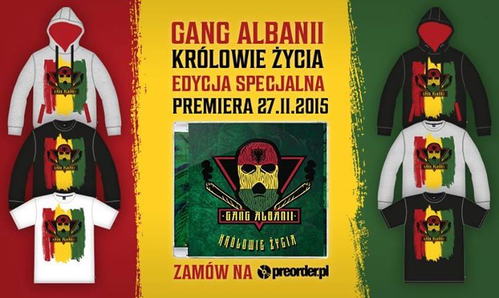 Rusza preorder płyty Gang Albanii - Królowie Życia w wersji reggae