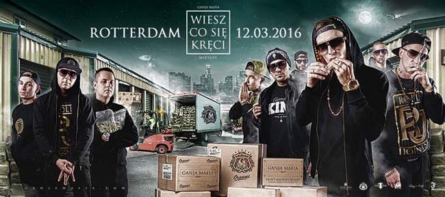 Ganja Mafia w Holandii, Rotterdam 12.03.2016
