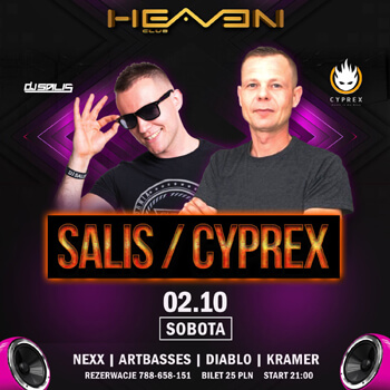 DJ SALIS - HEAVEN LESZNO (02.10.2021)