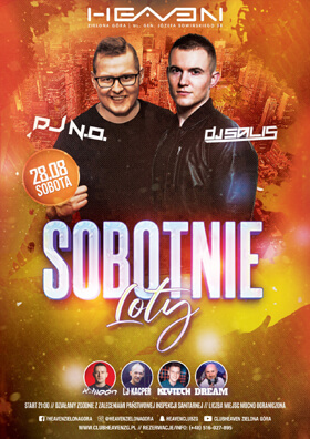 Dj N.O. - Heaven Zielona Góra - Sobotnie Loty (28.08.2021)