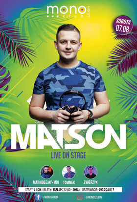 MARIODEEJAY.MDJ - MONO CLUB SZUBIN 07.08.2021