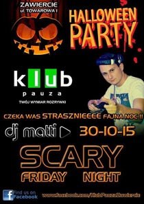 Klub Pauza (Zawiercie) DJ MATTI (30.10.2015)