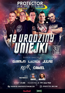 DJ SALIS - PROTECTOR UNIEJÓW - 19 URODZINY (24.07.2021)