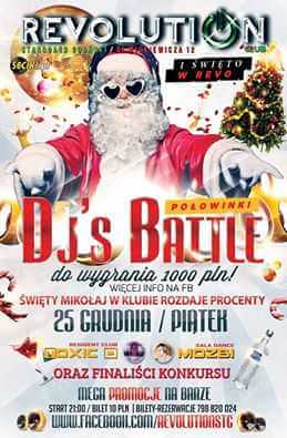 Revolution Club, Starogard Gdański - Repek, East At Night, KaCziDj, Solax, Leoś, Toxic D (25.12.2015)