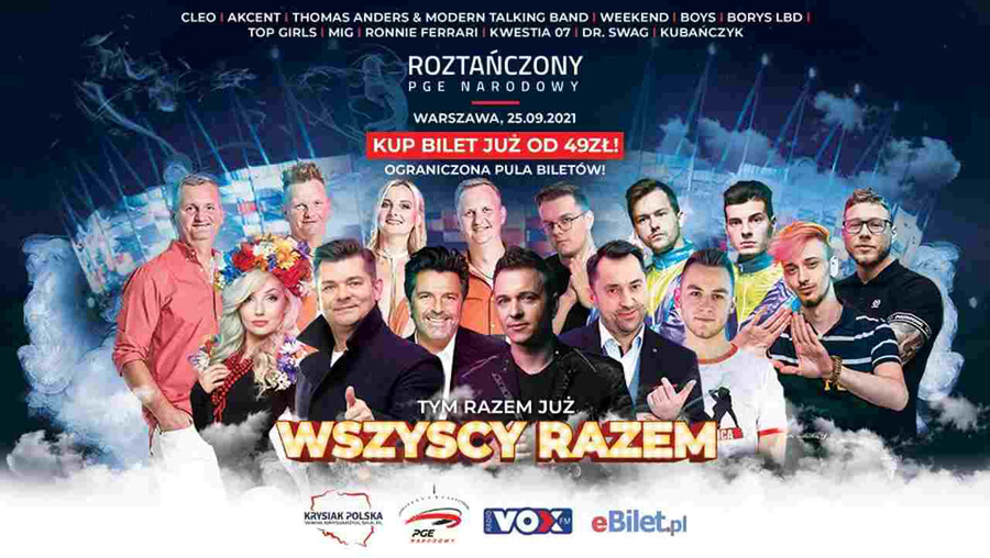 ROZTAŃCZONY PGE NARODOWY 25.09.2021