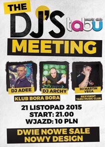 Tabu, Namysłów - DJ ARCHY (21.11.2015)
