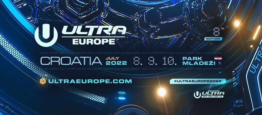 Ultra Europe 2022, Chorwacja (08-10.07.2022)