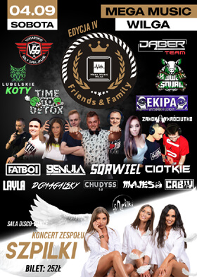 CHUDYSS - MEGA MUSIC WILGA 04.09.2021 FRIENDS & FAMILY