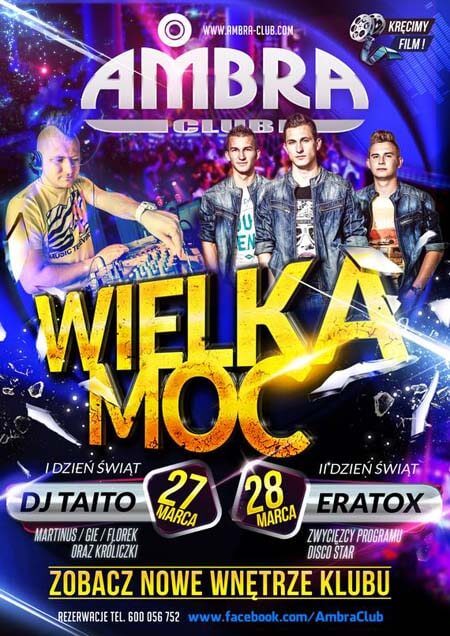 Wielka Moc w Ambra Club, Blichowo (27-28.03.2016)