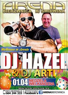 DJ HAZEL KLUB ARENA BIERZWNICA - WIELKANOC (Live Set 01.04.2018)