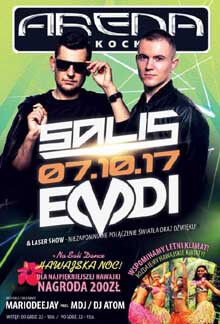 DJ SALIS LIVE SET - KLUB ARENA KOKOCKO 07.10.2017