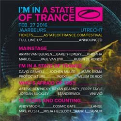 A State Of Trance 750 - Mainstage - Utrecht - 27.02.2016 (SETS)