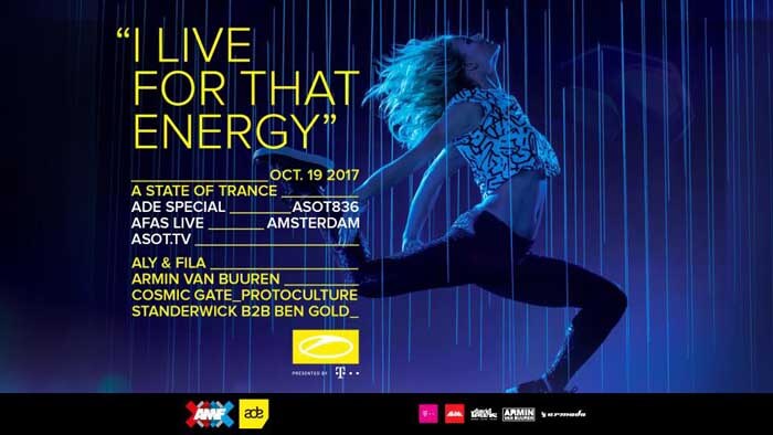 A State Of Trance 836 - ADE, Netherlands 2017