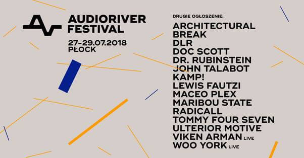 Drugie ogłoszenie lineup na Audioriver 2018