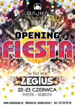 Legius Bajka Mielno - Opening Fiesta - Sobota 23.06.2018