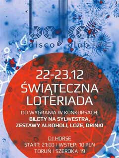 Klub Bajka, Toruń - Dj Horse (23.12.2017)