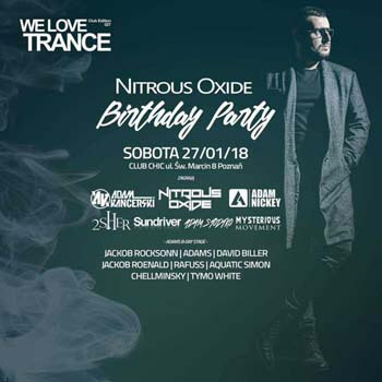 CHELLMINSKY - WELOVETRANCE CLUB CHIC POZNAŃ 27.01.2018