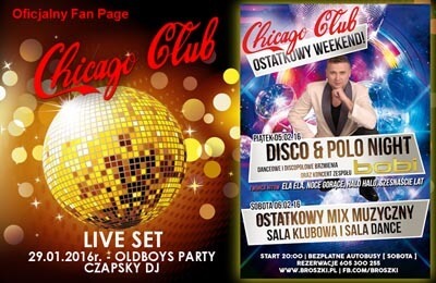 Oldboys Party - CZAPSKY DJ, Chicago Club 29.01.2016