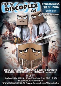 Discoplex A4, Pietna - Wielkanoc 2016 - FROM MARS, M!STER, PHOBIA