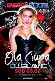 Energy 2000, Przytkowice - OLA CIUPA (DJ SLAVIC) Ladies Night (09.06.2018)