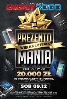 Energy 2000, Katowice - PREZENTOMANIA - Wielka Loteria (09.12.2017)