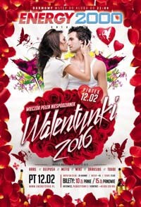 Energy 2000, Katowice - WALENTYNKI (12.02.2016) Dj Aras, Dj Dee Push, Lj Toudi