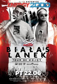 Energy 2000, Katowice - BIAŁAS & LANEK (SB Maffija) Hip-Hop Night (22.06.2018)