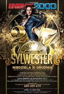 Energy 2000, Katowice - SYLWESTER 2017 (31.12.2017)
