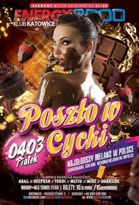 Energy 2000, Katowice - Poszło w CYCKI (04.03.2016) Dj Aras, Dj Dee Push, Lj Toudi