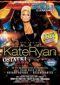 Energy 2000, Katowice - KATE RYAN - OSTATKI 2016 - Dj ARAS, Dj Dee Push, Lj Toudi