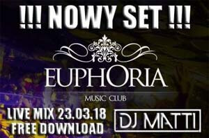 MATTI - EUPHORIA MUSIC CLUB 23.03.2018