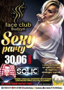 Face Club Budzyń - DJ SOLIC (30.06.2018)