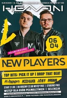 Heaven, Zielona Góra - New Players (06.04.2018)