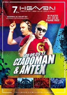 Klub 7th Heaven, Legnica - Dj Antex (09.09.2017)