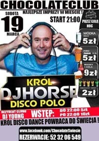 DJ Horse - Chocolate Club (19.03.2016)