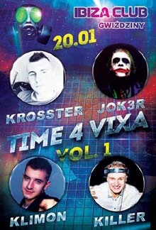 KROSTTER IBIZA GWIŹDZINY - TIME 4 VIXA 20.01.2018