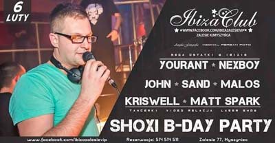 Ibiza, Zalesie - Shoxi (06.02.2016)