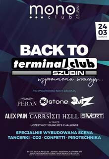 Mono Club - SETY BACK TO TERMINAL - Peran van Dijk, Dj Quiz