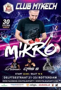 Dj Górski B2B Dj Cris S - Polskie Party w Holandii - Mykech Rotterdam 30.01.2016