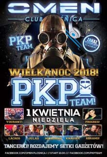 YOURANT LIVE OMEN CLUB PŁOŚNICA - WIELKANOC 2018 (PKP TEAM) 01.04.2018