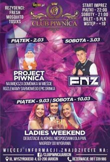 Club Piwnica, Jarocin - Dj Fresh x MOSQUITO (03.03.2018)