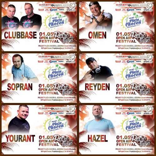 Projekt Plaża-Choceń - RTIA - Clubbasse, Omen, Sopran, Yourant, Reyden, Hazel (01.05.2016)