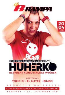 Klub Rampa Kartuzy - Toxic D (ROZGRZEWKA) 20.04.2018