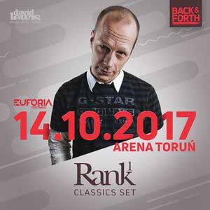 RANK 1 live at EUFORIA FESTIVALS - BACK & FORTH 3.0 (Poland, Toruń 14.10.2017)