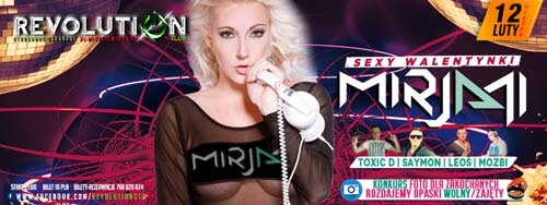 Revolution Club (Starogard Gdański) - Walentynki (12.02.2016)