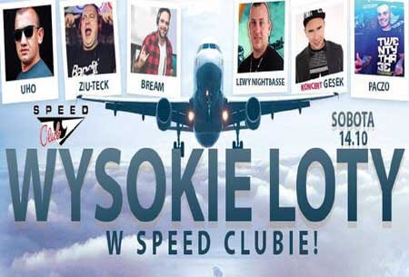 SPEED CLUB (STARE ROWISKA) - WYSOKIE LOTY W SPEED CLUBIE (14.10.2017)