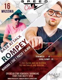 Speed Club, Stare Rowiska - After Party Święta Kwiatów - Zespół Rompey (16.09.2017)