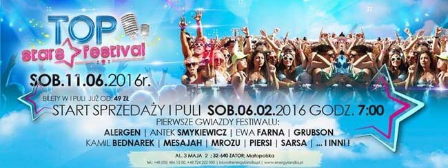 TOP STARS FESTIVAL - Energylandia (11.06.2016)