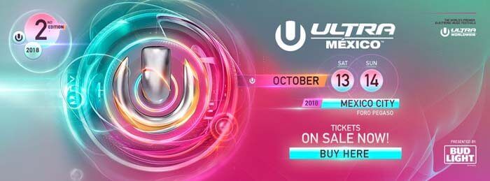 Druga edycja wydarzenia Ultra Music Festival - Mexico (13-14.10.2018)
